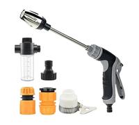 Pressure Washer - Rotatable Hose Sprayer for Outdoor Cleaning | Professional High Pressure Tool for Garage for Garden Bathrooms and Garden Surfaces with Adjustable Nozzle Control and Ergonomic