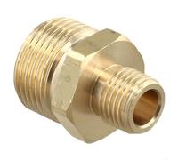 Pressure Washer Snow Foam Adapter, Brass Quick Connect Fitting for Karcher for K Series & for BOSCH Lance, Garden Hose Connector(E)