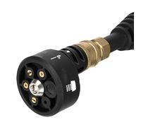 Pressure Washer Spray Nozzle Adjustable 6-in-1 Quick Changeover Power for High Pressure 1/4inch Connector Watering for Garden