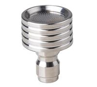 Pressure Washer Spray Nozzle Car Washing Machine Nozzle for Car Washing, Silver, S Hole 0.5mm