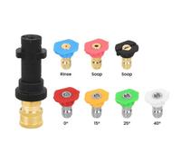 Pressure Washer Spray Nozzles Adapter Kit For Karcher K Series 1/4 Quick Connect