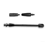 Pressure Washer Spray Wand Replacement, High Pressure Cleaning Lance with 2 Nozzles for Karcher K2 K3 K4 K5 K6 Series,For ABS Extension Rod for Car Fence Outdoor Cleaning(1 Spray rod+2 nozzle)
