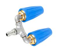 Pressure Washer Swivel Nozzle - Turbo Tip for Pressure Washer, Pressure Washer with Turbo Nozzle | Rotary Tip for Pressure Washer, Two Turbo Nozzles: