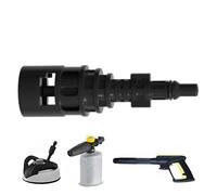 Pressure Washer to Hose Adapter, Quick Converter from Car Irrigation Hose with Sprayer, Adapter from Garden to Pressure Washer | For Patio Lawn Garden Car Replacement
