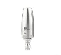 Pressure Washer Turbo Nozzle 360 Rotation Stainless Steel Spray Tip Supports Water Temperatures up to 80 C (045)