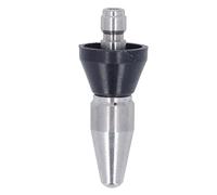 Pressure Washer Turbo Nozzle Stainless Steel 5000PSI Mini Compact Replacement Large Head Rear - High Efficiency Cleaning, Durable Wear Resistant, Ideal for Heavy Duty Use (Large Head Rear 3 Holes