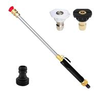 Pressure Washer Wand - Laminar Flow Consistency, Active Garden Hose Connection Mode, Long Tail Equivalent Word with Deep Semantics, Smooth External Finish | Spruz