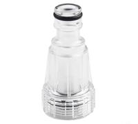 Pressure Washer Water Inlet Connector with Built in Filter, Compatible with Cordless and Electric Models, ABS Plastic Material to Prevent Debris Entry
