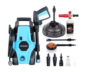 Pressure Washer wirt Rotary Brush, Patio cleaner & Snow Foam Lance