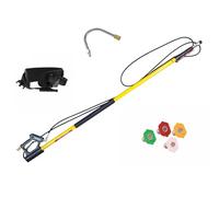 Pressurewasherpartsuk Be Pressure Telescopic Lance Wand 24FT 14.8 mm Quick Release Midi Plus U Bend Gutter Tool & Harness