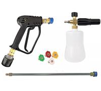 PressureWasherPartsUK HP280 Q/R Gun Lance & Snow Foam Lance & Wash Nozzles Compatible to Fit Nilfisk Pressure Washers