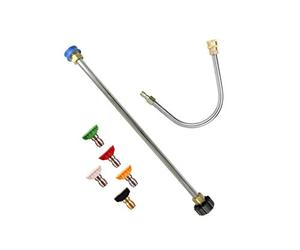 PressureWasherPartsUK Q/R Lance Quick Release Nozzles Chassis Gutter Tool Compatible with to Fit Karcher M22F to Fit HDS
