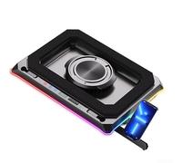 Pressurized Air Cooling Stand 42cm ABS Alloy Build(A8) | Pressurized air flow, ABS alloy material, 42x32cm size, build, black aesthetic finish