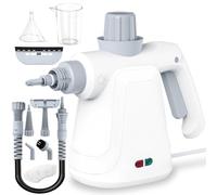 Pressurized Handheld Steam Cleaner, Multi-Purpose Steamer for Home Use, Steamer for Cleaning Floor, Portable Steam Cleaner for Grout, Windows, Bathrooms, Kitchens with 9 Pcs Accessories