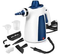 Steam Cleaner, Pressurized Handheld Steam Cleaner for Home with Safety Lock & 9 PCS Accessories, 350ML Large Water Tank Multi-Surface Steamer for Cleaning Car, Tile, Grease, Grout and Upholstery