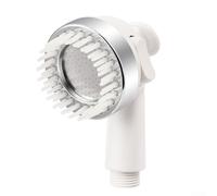 Pressurized Shower Head Dual Mode Rain Bubble Massage(White)