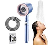 Pressurized Shower Head | Handheld Attachment | Handheld - Accessories for Restroom, Hotel, Shower Room, Bathroom, Home, Apartment, Condo, RV, Camper, Cottage, Cabin, Villa, Mansion, Palace