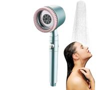 Pressurized Shower Head - Handheld Attachment,Household,Accessories for Restroom, Hotel, Shower Room, Bathroom, Home, Apartment, Condo, RV, Camper, Cottage, Cabin, Villa, Mansion, Palace