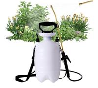 Pressurized Sprayer, Hand Pressure Plant Mister, Yard Sprayer with Adjustable Shoulder Strap, for Watering Fertilizer Irrigation Garden Household Cleaning