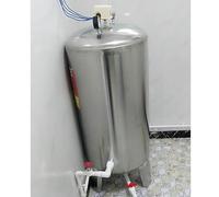 Pressurized Water Tank, Automatic Pressure System for Well Pump, Vertical Storage Solution for Towerless Water Supply and Boosting