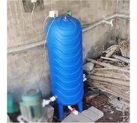 Pressurized Water Tank Pressure Tank Pressurized Water Tanks Replacement Vertical, 26 32 40 53 Gallon PE Plastic Pressure Tank(31.7 Gal/120 L/35.4x17.7in)
