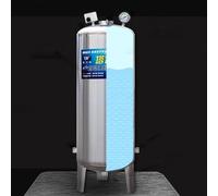 Pressurized Water Tank Vertical Pressure Well 80 60 50 44 20 Gal, Stainless Steel Automatic for Home Bathroom/Rv/Garden, with Air Release Valve