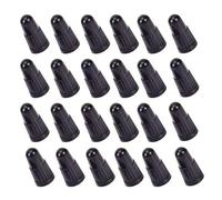 PRESTA VALVE DUST CAPS 50 Pcs,Bike Dust Caps Black Plastic, Tyre Presta Valve Caps for Bikes Bicycle Tire Valve Cap Dust Covers