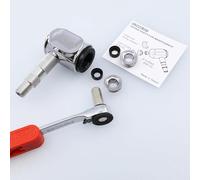 Prestaflator Pro Presta Head Rebuild Kit - Seal Replacement Kit with O-Ring and Steel Top Cover, Quick 6mm Hex Install, Restores Factory-Fresh Fit for Prestacycle Pro Pump Heads
