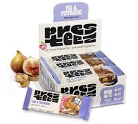 Presteez Fig & Pistachio Fruit and Nut Bar - Healthy Snacks, No Added Sugar or Sweeteners, Vegan, Gluten Free, High Fibre Energy Bars, Support Clean Eating, 35g, 12 Pack