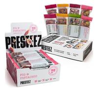 Presteez Fruit and Nut Bars Flavour Selection 8 Pack and Fig & Pistachio Bars 12 Pack Bundle - No Added Sugar or Sweeteners, Minimally Processed Healthy Snacks, Vegan, Gluten Free, High Fibre Bars