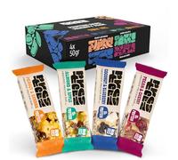 Presteez Natural Fruit & Nut Bars, Enhanced With Protein Snacks Discovery Pack, Clean Eating Bar, Natural Snack - No Added Sugar or Sweeteners - 4 x 50g