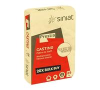 Prestia Casting Plaster of Paris White Plaster 20 x 25kg