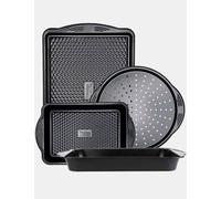 Prestige 4 Piece Aerolift Essential Carbon Steel Baking Trays Black