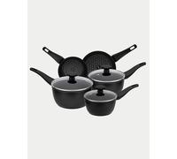 Prestige 5 Piece Thermo Smart Non-Stick Pan Set Black