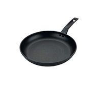Prestige 9 x Tougher 29cm Non Stick Frying Pan - Induction Hob Pan, Superior Dimpled Non Stick, Perfect for Crepes, Oven & Dishwasher Safe, Black