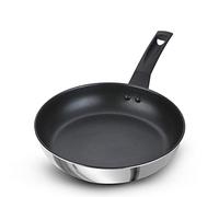 Prestige Frypan 9 x Tougher - Stainless Steel, Non-Stick, Ergonomic Handle - 31 cm, Silver