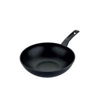 Prestige 9 x Tougher Wok Non Stick 29cm - Induction Wok with Scratch Resistant Non Stick, Stay Cool Easy Grip Handles, Oven & Dishwasher Safe Stir Fry Pan, Dark Grey