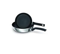 Prestige 9x Tougher SS Twinpack frypans 21cm/29cm