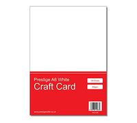 Prestige A6 White 300gsm Craft Printing Die Cutting Card Pack x 100 Sheets