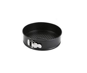 Prestige Aerolift 9 Inch Springform Cake Tin Non Stick - Cushioned Base, Fridge/Freezer/Oven/Dishwasher Safe, Durable Carbon Steel, Easy Release - 22cm x 7cm / 9 inch x 3 inch