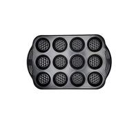 Prestige - Aerolift - Muffin Tins Non Stick 12 Cup - Non stick Bakeware - Cushion Base - Fridge Freezer and Dishwasher Safe - Carbon Steel - 41 x 27 x 4 cm