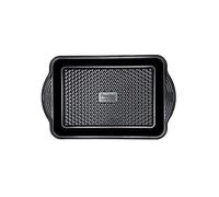 Prestige Aerolift Roasting Tray Non Stick, Dishwasher Safe Oven Tray with Large Handles, Durable Carbon Steel Roasting Tin, 33 x 23 x 5 cm, 9" x 13"