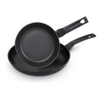 Prestige Aluminium Fry Pan 2 Pack Non Stick Induction Safe Cookware -21cm & 29cm