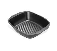 Prestige Large Roasting Tin - Non Stick Baking Tray with Integral Roasting Tray Rack 42 x 34.5 x 9cm, Heavy Gauge Carbon Steel & Dishwasher Safe Oven Tray