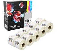 Prestige Cartridge 10 Compatible Roll Replacement for 11354 57mm x 32mm (1000 Labels/Roll) Address Labels