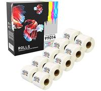 Prestige Cartridge 10 Compatible Roll Replacement for SLP-SRL 54mm x 101mm Whte Address Labels (220 Labels/Roll)