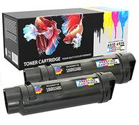 PRESTIGE CARTRIDGE 106R03480 Compatible Toner Cartridge for Xerox Phaser 6510 6510DN 6510N WorkCentre 6515 6515DN 6515DNI 6515DNW 6515N - 2 Black