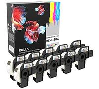Prestige Cartridge 10x DK11204 17mm x 54mm Address Labels Compatible with QL-500 QL-550 QL-560 QL-570 QL-700 QL-720 QL-800 QL-810 QL-820 QL-1050 QL-1100 QL-1110 (400 Labels per Roll)