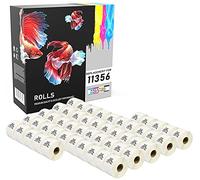 Prestige Cartridge 11356 89 mm x 41 mm Address Labels Roll for Dymo Labelwriter 320/400/450/4XL (Pack of 50)