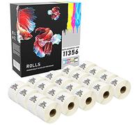 Prestige Cartridge 11356 89 mm x 41 mm Address Labels Roll for Dymo Labelwriter 320/400/450/4XL (Pack of 20)